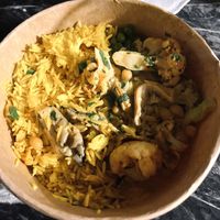 Vegan “tikka masala" at Inkase in Istanbul