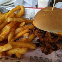 Vegan Sloppy Joe at Sloppy Seconds in Virginia Beach