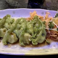 Vegan gyoza   at East by Southwest in Durango