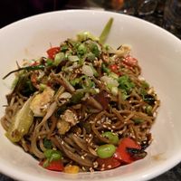 vegan udon at East by Southwest in Durango