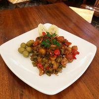 Ropa vieja are shredded vegetables at Jardin del Arte Sano in Vinales