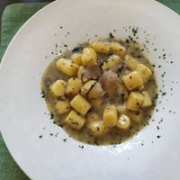 Gnocchi with truffles 🍝 at Dalmatino in Hvar