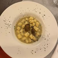 Vegan gnocchi  at Dalmatino in Hvar
