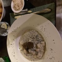 Truffle gnocchi   at Dalmatino in Hvar