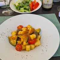 Gnocchi at Dalmatino in Hvar