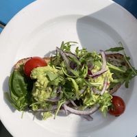 Avocado toast  at Aloha Beach in Velsen Noord