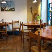 Inside restaurant at The Treehouse Restaurant in Aberystwyth