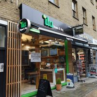 Outside at Ila Cafe in South East London
