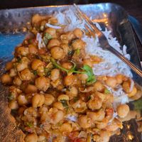 Channa masala at Bombay Street in Gothenburg