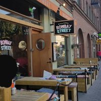 Outside view at Bombay Street in Gothenburg