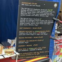  menu at Pinchito LTD in Cambridge