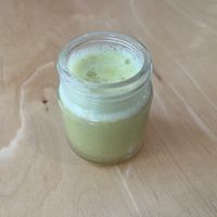 excellent ginger shot  at Local Flow in Mc Minnville