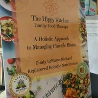 Sign at The Hippy Kitchen in Bouctouche