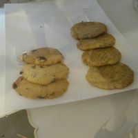 Lemon chia and chocolate chip cookies at The Hippy Kitchen in Bouctouche