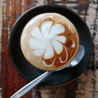 Soy piccolo at Desta in Preston