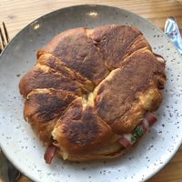 Best toasted croissant ever at Desta in Preston