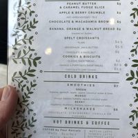 Sweet stuff including milkshakes with soy Ice cream at Desta in Preston