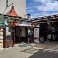 exterior at Mr Falafel in West London