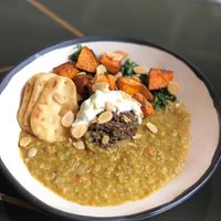 Another fun, Vegan special bowl at Goldfinch in Black Mountain