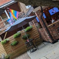 Patio at Goldfinch in Black Mountain