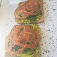 Avocado toast at Wanderlust Garden in Mallorca