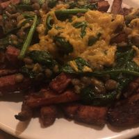 Smothered Fries at Merge in Buffalo