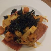 Ravioli- pasta was tough and chewy at Merge in Buffalo