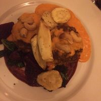 Dinner plate  at Merge in Buffalo