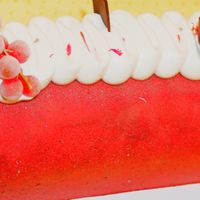 Vegan ijstaart voor Kerst. at Oyya in Ghent