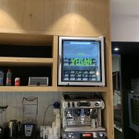 Vegan ice cream freezer   at Oyya in Ghent