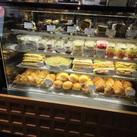 Clearly labeled vegan option at MEL - St Ali - T2 in Melbourne Airport