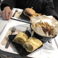 Good portion of poutine  at Copper Branch - Nieuwstraat in Brussels