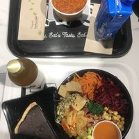 yummy yummy. chocolate cake didnt look the best but was amaaazzzinnnggg!!! at Copper Branch - Nieuwstraat in Brussels