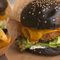 Burghain burger at VEG'D - Vegan Burgers - F-Hain in Berlin