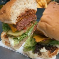 Beyond meat at VEG'D - Vegan Burgers - F-Hain in Berlin