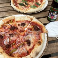 Pizza at VEG'D - Vegan Burgers - F-Hain in Berlin