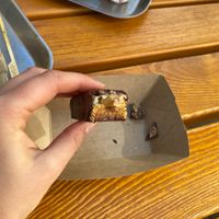 Vegan snickers bar   at VEG'D - Vegan Burgers - F-Hain in Berlin