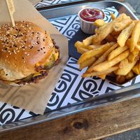 Lunch Deal 👌 at VEG'D - Vegan Burgers - F-Hain in Berlin