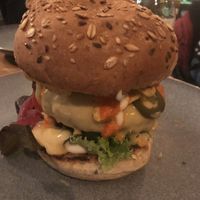 Mexican burger at VEG'D - Vegan Burgers - F-Hain in Berlin
