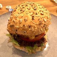 The Beyond Burger at VEG'D - Vegan Burgers - F-Hain in Berlin