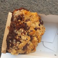Spot on, a must buy this cookie brownie at VEG'D - Vegan Burgers - F-Hain in Berlin