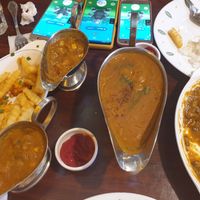 Vegan curry and fries at Persian Palace in Seoul