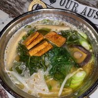 Flavourless Miso Bowl (and $5 extra for the tofu 🙄) at Grandview Hotel in Bowen