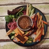 Vegan Buddga Bowl at Grandview Hotel in Bowen