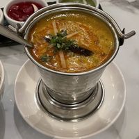 Yellow dal, 140 baht  at Primani's in Udon Thani