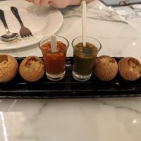 Panipuris (absolutely delicious) at Primani's in Udon Thani