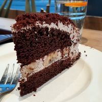 Yummy cake! at Veganland in Prague