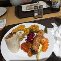 Einmal Buffet at Veganland in Prague