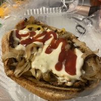 Beyond Philly Burger  at Loving Hut in Cincinnati