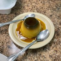 Flan  at Anna's Vegan Plate in Palm Bay